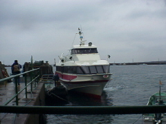 伊良湖港　高速艇